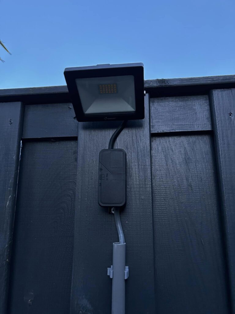 Buitenlamp aan een gevel